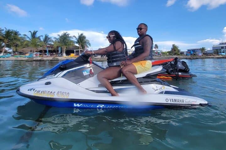 Guided Jet Ski Tour to Secret Beach & Sandbar from San Pedro, Belize photo 6