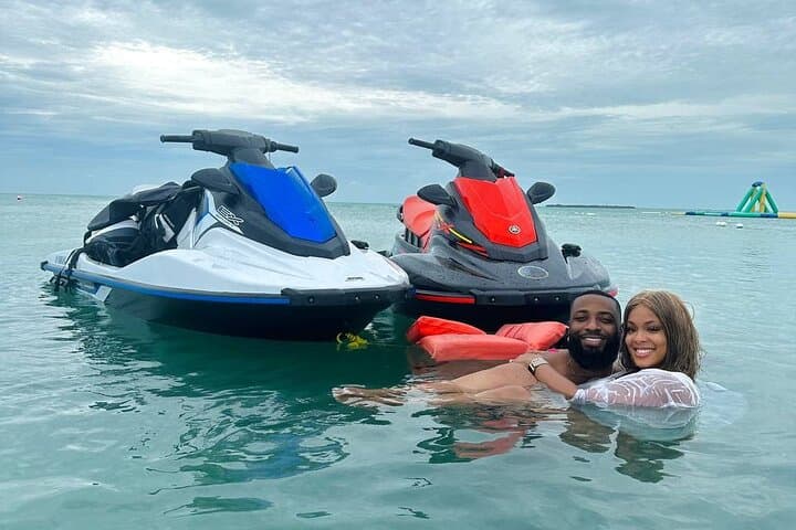Guided Jet Ski Tour to Secret Beach & Sandbar from San Pedro, Belize photo 3