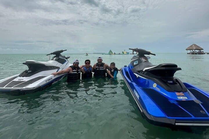 Guided Jet Ski Tour to Secret Beach & Sandbar from San Pedro, Belize photo 5
