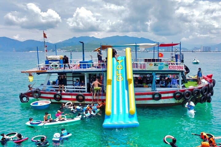 Nha Trang Island Hopping: Snorkel, Floating Bar & Beach Party Day Trip photo 1