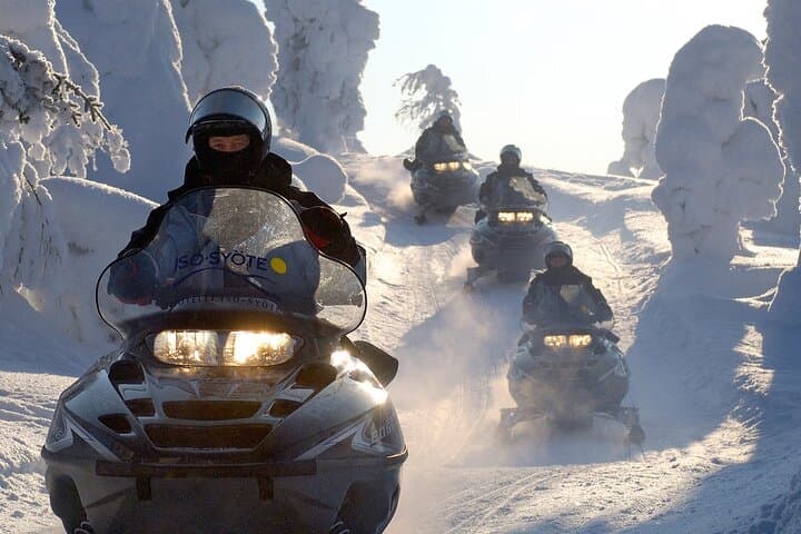 Full-Day Snowmobile Safari in Rovaniemi: Arctic Wilderness Ride