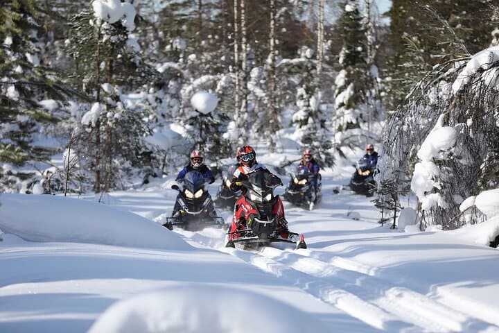 Full-Day Snowmobile Safari in Rovaniemi: Arctic Wilderness Ride photo 3