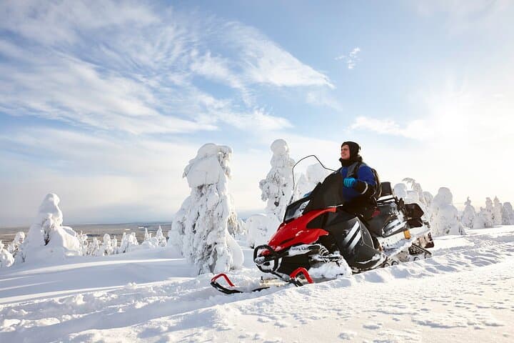 Snowmobile Adventure in Lapland: Explore Arctic Wilderness on a Thrilling Ride photo 2