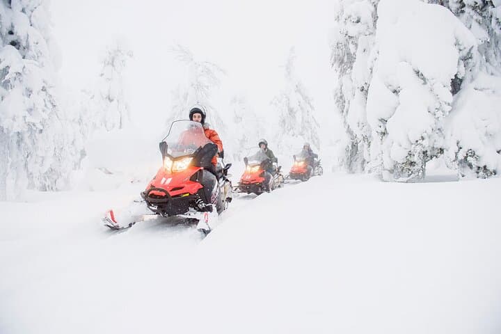 Snowmobile Adventure in Lapland: Explore Arctic Wilderness on a Thrilling Ride photo 4