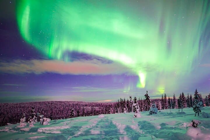 Night Snowshoeing Under the Northern Lights — Rovaniemi Arctic Adventure photo 3