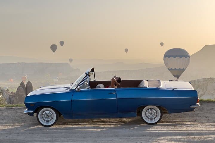 Cappadocia Classic Car Sunrise: Chase the Balloons Through Love Valley photo 3