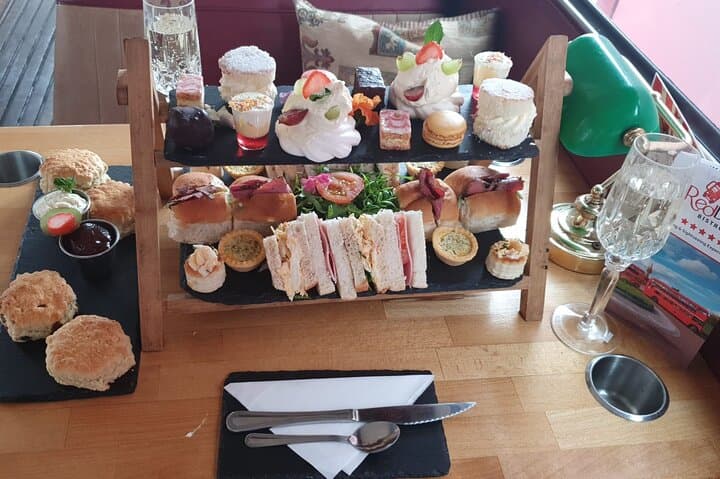 Red Bus Bistro Glasgow: Afternoon Tea on a 1966 Routemaster Bus