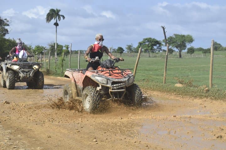 Off-Road Punta Cana ATV Adventure: Macao Beach, Cenote Swim & Village Trails photo 2