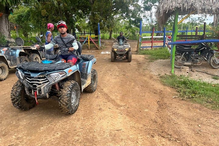 Off-Road Punta Cana ATV Adventure: Macao Beach, Cenote Swim & Village Trails photo 3