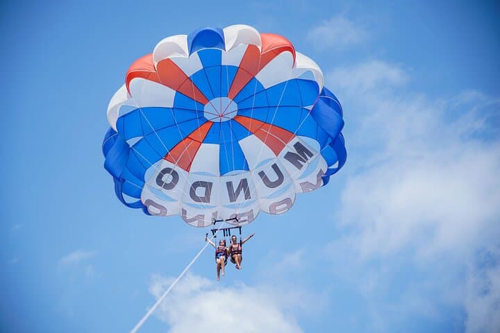 Parasailing in Denia: Soar Over the Costa Blanca from Puerto de Dénia photo 1