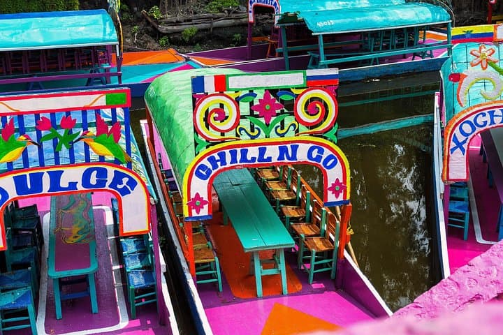 Xochimilco Trajinera Tour: Private Floating Canals & Chinampas from Mexico City photo 1
