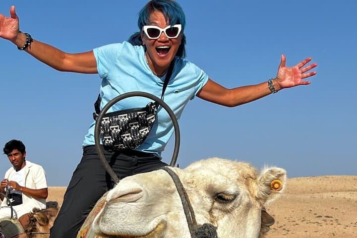 Sunset Agafay Desert Dinner, Camel Ride & Pool Experience near Marrakech photo 3