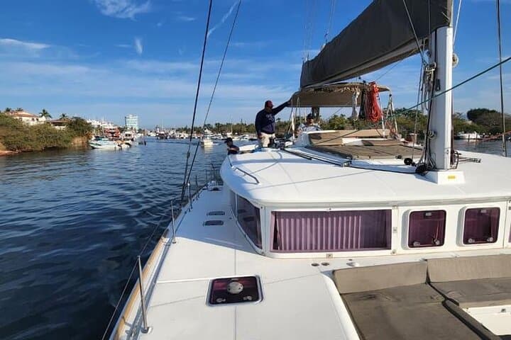 Private Puerto Vallarta Catamaran: 4-Hour Sunset Sail for Groups photo 2