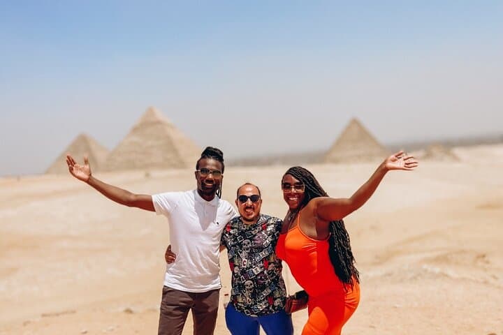 Giza Pyramids Private Tour: Camel Ride, Inside Pyramid & Felucca Lunch photo 5