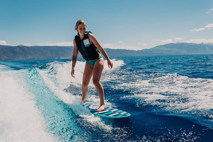 Lake Tahoe Wake Surfing and Watersports Charter: Ultimate Private Day on the Water photo 5