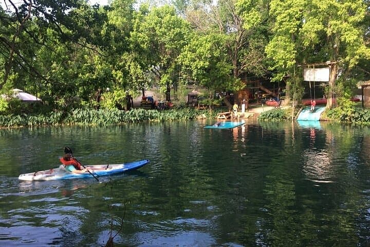 Glass-Bottom Kayak Tour on the San Marcos River with an Olympian photo 2