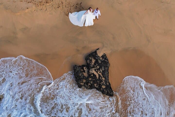 Capture Love's First Light in a Hawaiian Drone Photoshoot