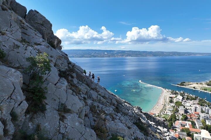 Via Ferrata at Fortica Fortress: 3-Hour Ridge Climb Above Omiš
