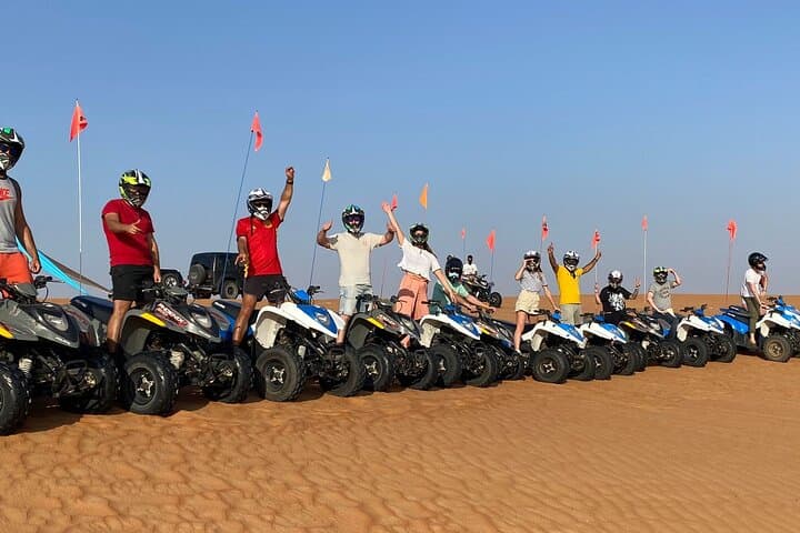 Muscat Desert Adventure: Full-Day Private Quad Biking, Camel Ride & Sandboarding photo 6