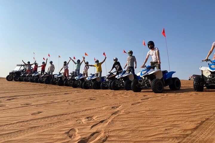 Muscat Desert Adventure: Full-Day Private Quad Biking, Camel Ride & Sandboarding photo 2