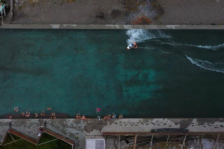 Geothermal Wakeboarding at Reykjanes Hot Springs — Winter Wakeboard & Waterski Near Reykjavik photo 3