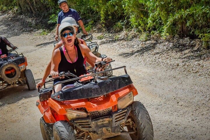 Tulum ATV, Zipline & Cenote Day Trip — 1km Evolution Line