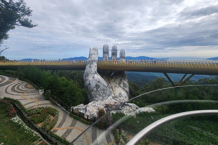 Experience Gold: Golden Bridge and Ba Na Hills Adventure