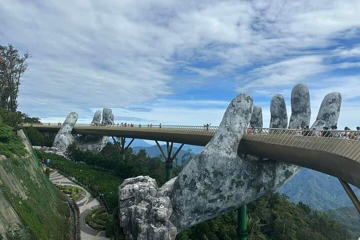 Golden Bridge & Ba Na Hills Afternoon with Dragon Bridge Night Show