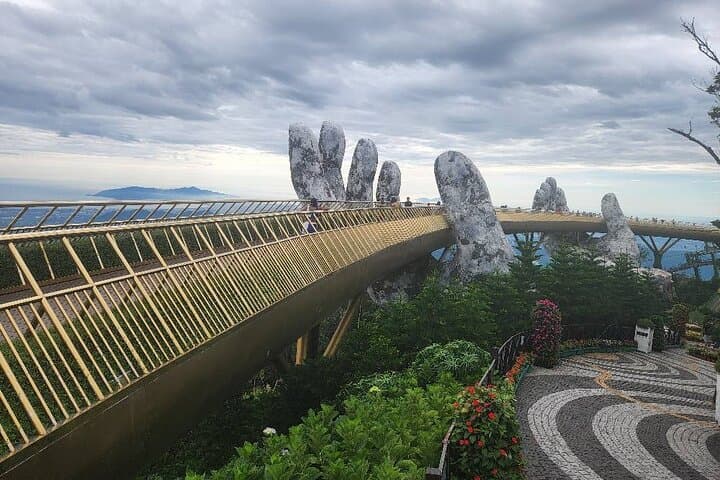 Ba Na Hills & Marble Mountains Private Tour: Golden Bridge, Caves, Cable Car photo 2