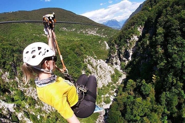 Bovec Zipline Over the Učja Canyon — Europe’s Longest Zipline Experience photo 1