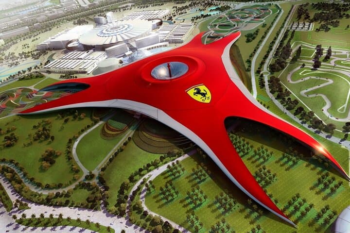 Ferrari World Abu Dhabi: Full-Day Tickets with Hotel Pickup