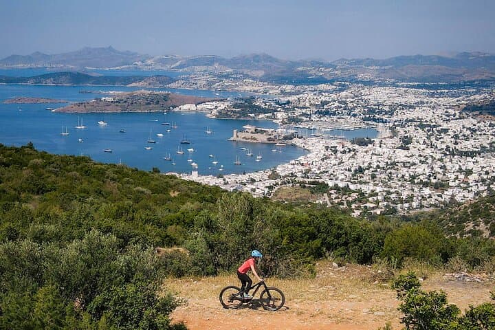 E‑Bike Mountain Biking from Bodrum to Kisebuku: Coastal Ride & Swim