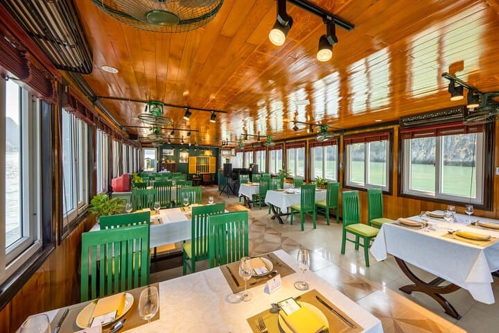 Cong Cruise Full-Day Explore Halong Bay — Sung Sot Cave, Kayaking & Sunset photo 3