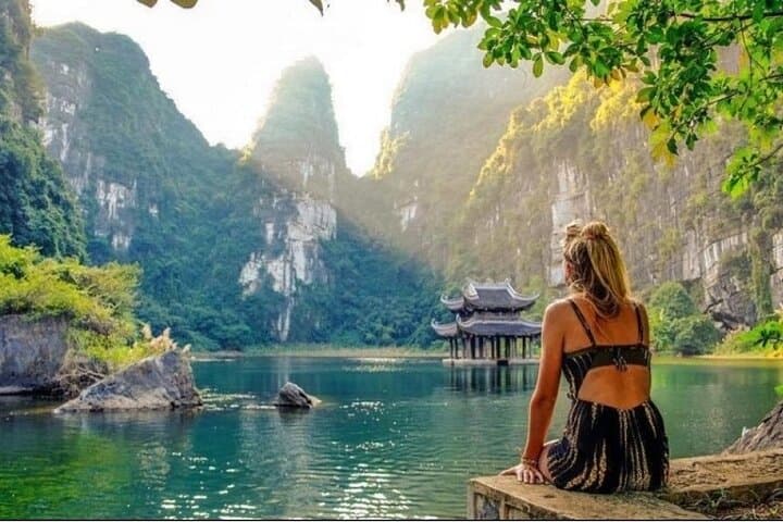 Luxury Ninh Binh Day Tour from Hanoi: Hoa Lu Temples, Trang An Boat & Countryside Bike photo 4
