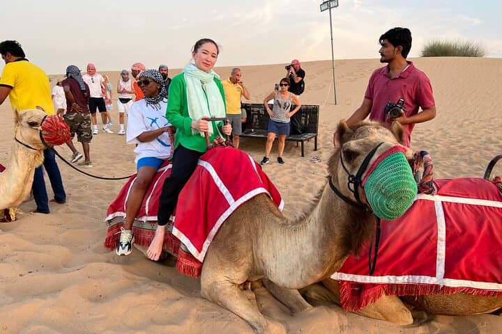 Dubai Desert Safari: 4x4 Dune Bashing, Camel Ride & BBQ BBQ Dinner Experience photo 5