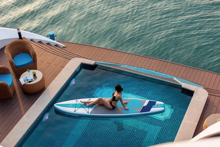 Capella Cruise: 2-Day Explore Halong Bay & Lan Ha Bay from Hanoi