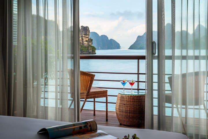 Capella Cruise: 2-Day Explore Halong Bay & Lan Ha Bay from Hanoi photo 5