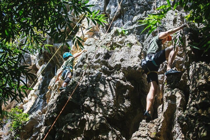 Yangshuo Rock Climbing: Guided Karst Cliff Adventure with Private Transfer photo 2