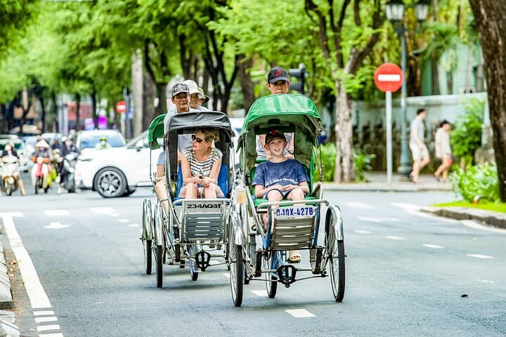 Saigon Small-Group City Tour: Reunification Palace, War Museum & Cyclo Cyclo Ride photo 2