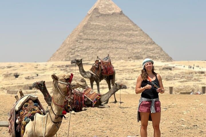 Giza Pyramids Private 4-Hour Tour: Sphinx, Camel Ride & Egyptology Guide photo 3