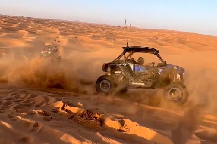 Dune Bashing to the Inland Sea: Doha Desert Safari with Camel Ride and Sandboarding photo 4