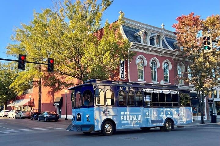 Franklin Hop-On Hop-Off Trolley Tour: Live Narration & Historic Stops