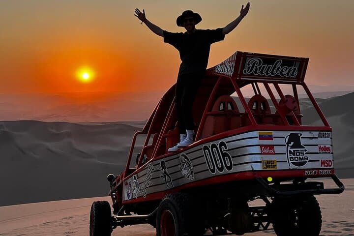 Sunset Buggy & Sandboarding in Huacachina — Ica Dune Adventure