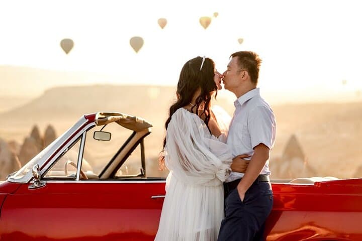 Cappadocia Classic Car Sunrise: Chase the Balloons Through Love Valley photo 5