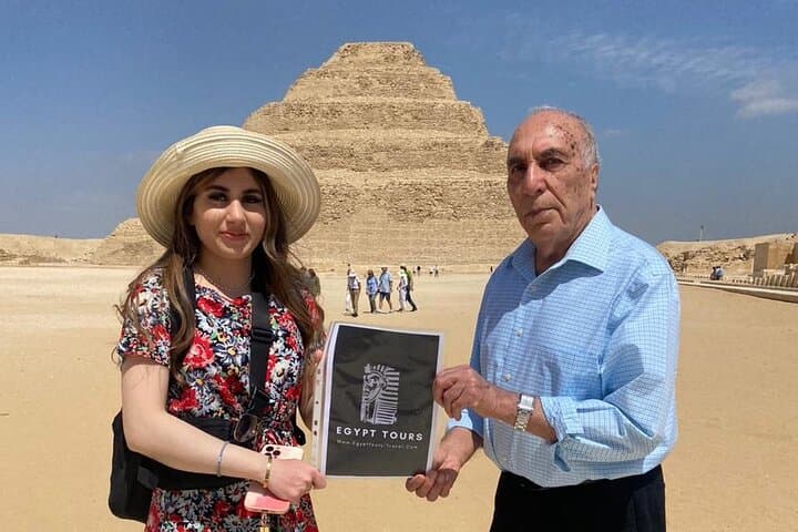 Private Tour to Giza Pyramids and Saqqara: Step Pyramid, Sphinx & Camel Ride photo 6