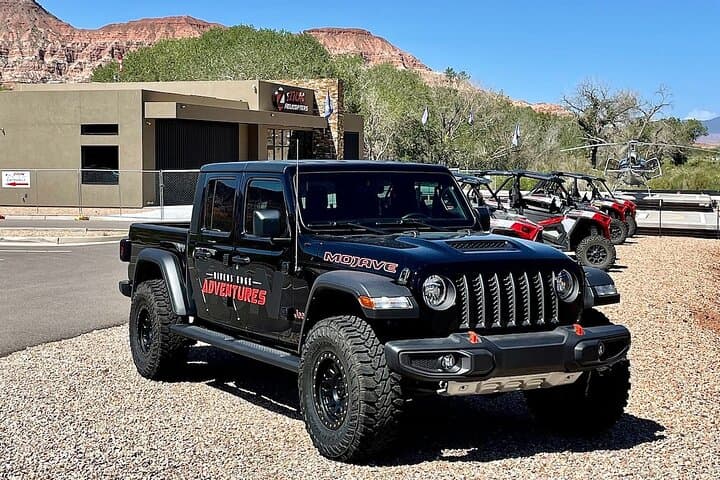 Zion Jeep Tour: Exclusive Cliffside Access to Zion Lava Ridge and West Temple Views photo 2