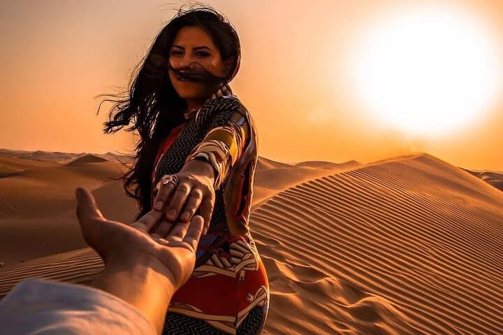 Dubai Private Morning Desert Safari with Camel Ride — Sunrise Dune Bashing & Sandboarding photo 1