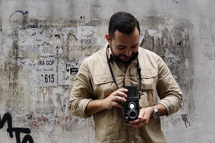 Saigon Film Photowalk: Shoot Medium-Format TLR, Coffee & Alley Markets photo 2