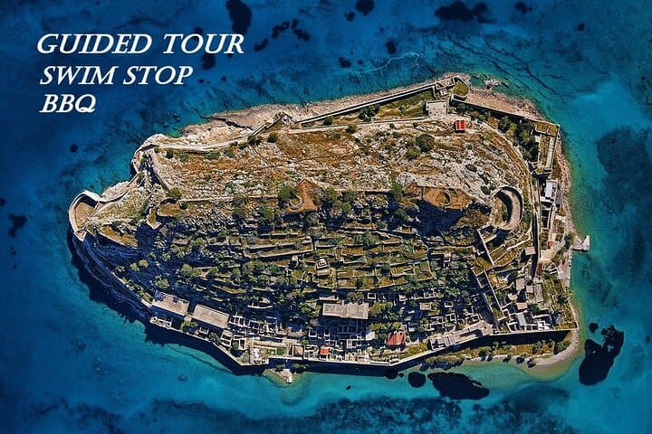 Elounda Spinalonga Full-Day Boat Tour with BBQ, Swimming & Guided Walk
