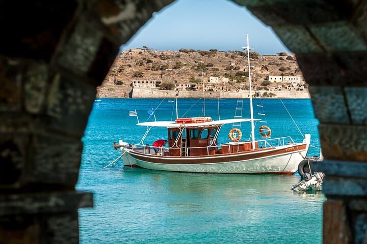 Elounda Spinalonga Full-Day Boat Tour with BBQ, Swimming & Guided Walk photo 4